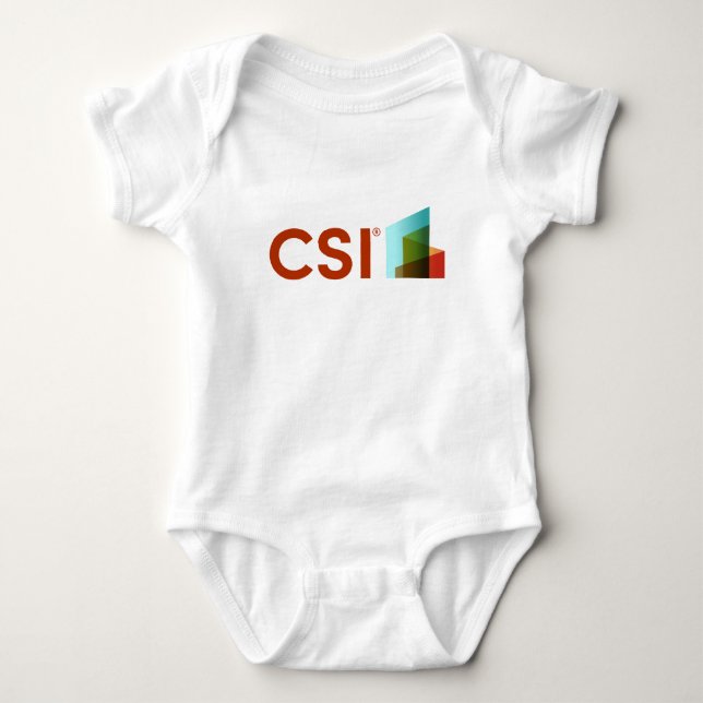 CSI Baby One-Piece Baby Strampler (Vorderseite)