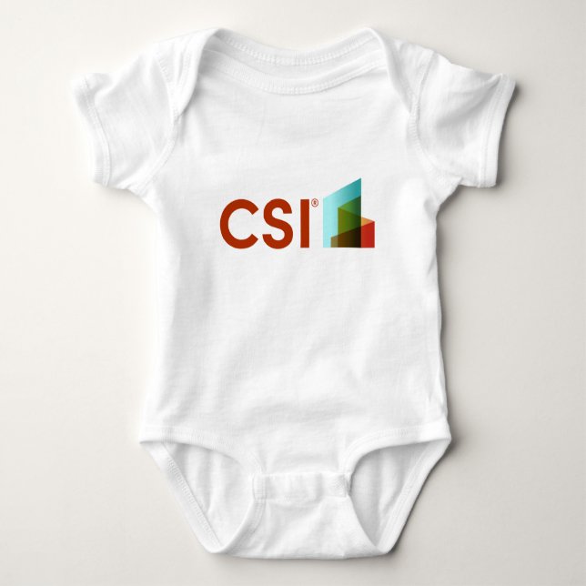 CSI Baby One-Piece Strampler (Vorderseite)