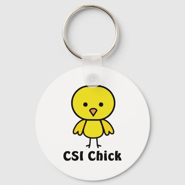 CSI Chick Schlüsselanhänger (Vorderseite)