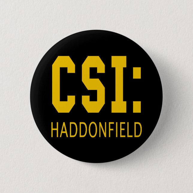 CSI: Haddonfield IL Produkte Button (Vorderseite)