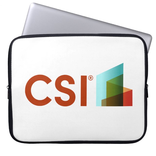 CSI Notebook-Sieb Laptopschutzhülle (Vorderseite)