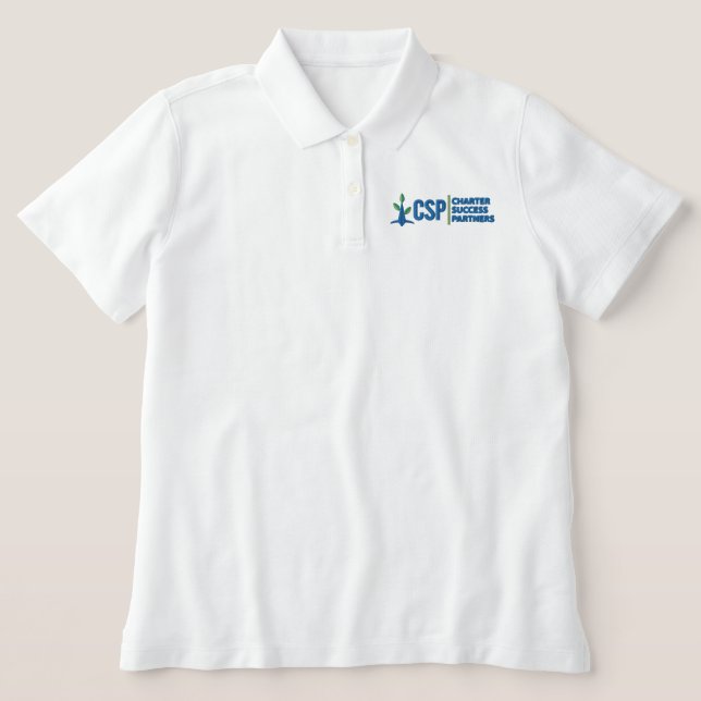 CSP-Logo für Frauen mit gestapelten Namen (Design Vorderseite)