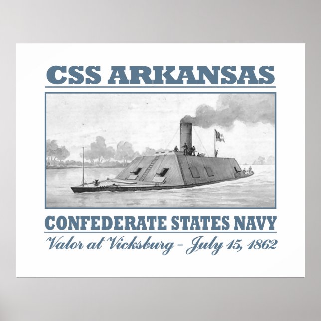 CSS Arkansas Poster (Vorne)