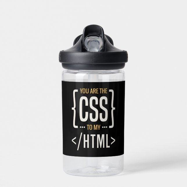 CSS HTML TRINKFLASCHE (Vorne)