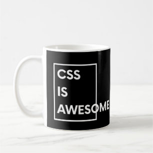 CSS ist Phantastisches Funny Coding & Programming  Kaffeetasse