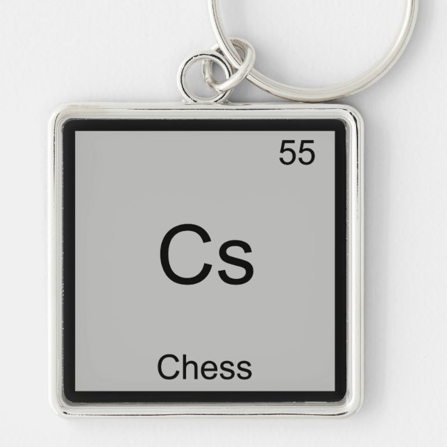 CSS - T - Shirt für das Symbol für Chess Funny Che Schlüsselanhänger (Vorne)