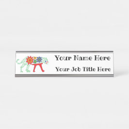 CSTEM-Namensplatte Schreibtischnamensplakette