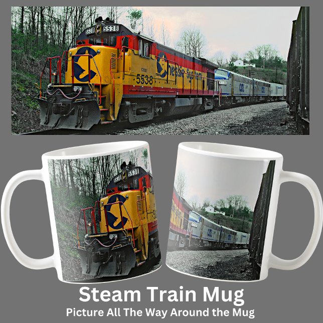 CSX Chessie Diesel Lokomotivzug Kaffeetasse (Von Creator hochgeladen)