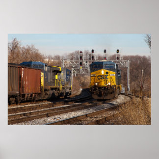 CSX Lansdowne Interlocking Poster