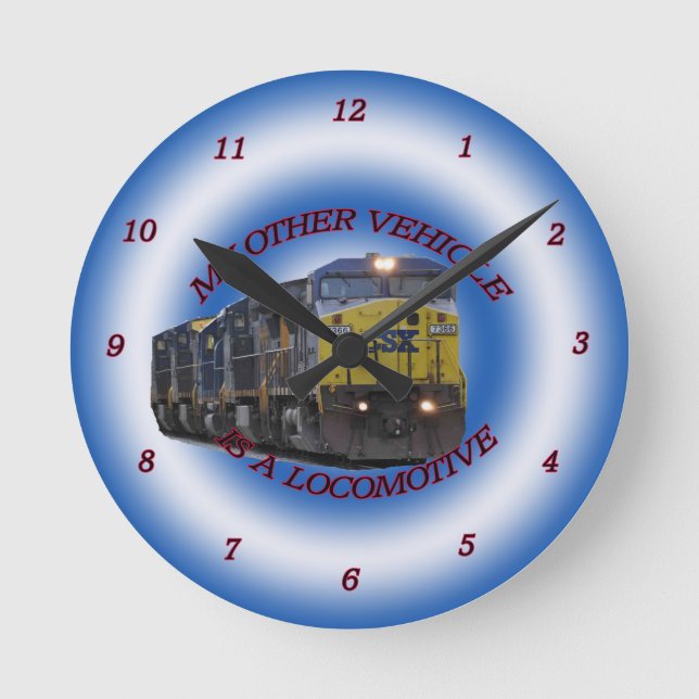 CSX mon autre horloge de véhicule (Recto)