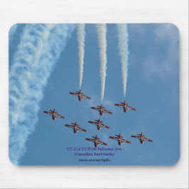 CT-114 Tutor Snowbirds Subsonic Jets Mousepad