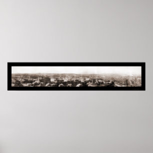 CT Birdseye Foto 1913 Poster