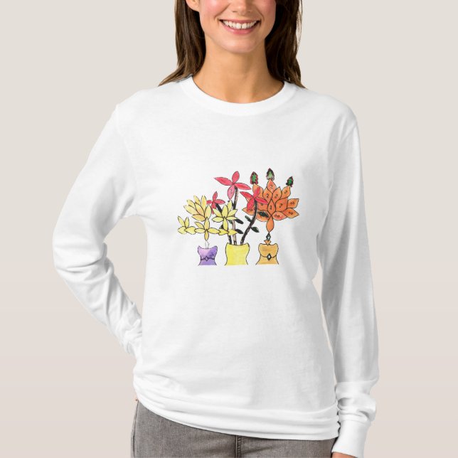CTCInternational - Blumen T-Shirt (Vorderseite)