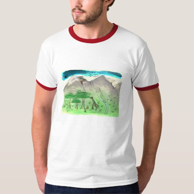 CTCInternational - Landschaft T-Shirt (Vorderseite)