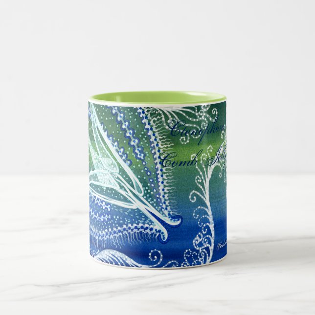Ctenophora Zweifarbige Tasse (Mittel)