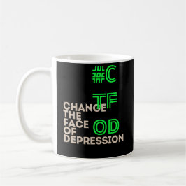 CTFOD verändern das Gesicht der Depression Neon Bl Kaffeetasse