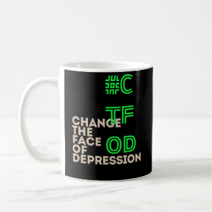 CTFOD verändern das Gesicht der Depression Neon Bl Kaffeetasse