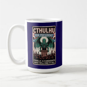 Cthulhu 2028 Wahl Kaffeetasse
