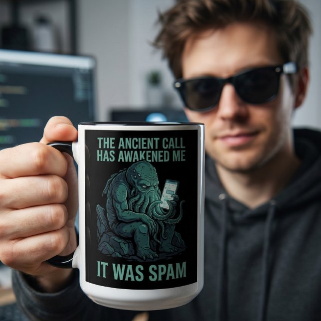 Cthulhu Ancient Call Spam Tasse Lustiger Eldritch (Von Creator hochgeladen)