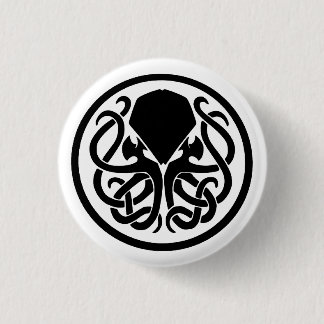 Cthulhu Emblem Button