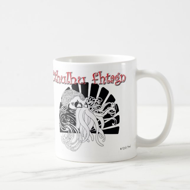 Cthulhu fhtagn kaffeetasse (Rechts)
