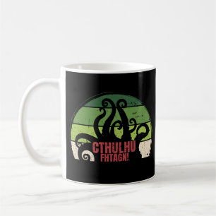 Cthulhu Fhtagn Vintag Kaffeetasse