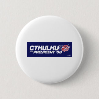 Cthulhu für Präsident Button