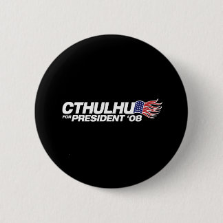 Cthulhu für Präsident Button