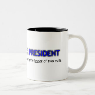 Cthulhu für Präsidenten Zweifarbige Tasse