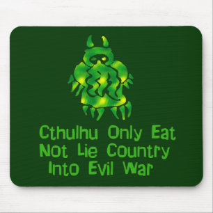 Cthulhu isst nur mousepad