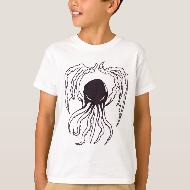 Cthulhu Kopf T-Shirt (Vorderseite)