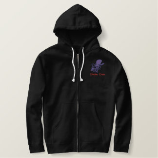 Cthulhu KriseHoodie Bestickter Hoodie
