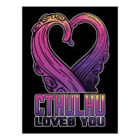 Cthulhu Lieben Sie Tentacles Lovecraft