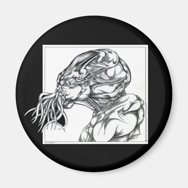 Cthulhu Magnet (Vorne)