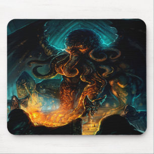 Cthulhu-Mauspad von Lovecraft Mousepad