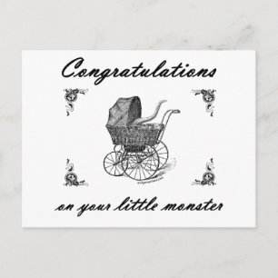 Cthulhu-Monster Postkarte