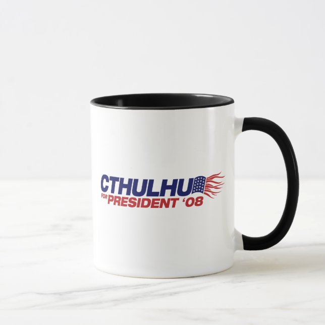 Cthulhu pour le Président Mug (Droite)