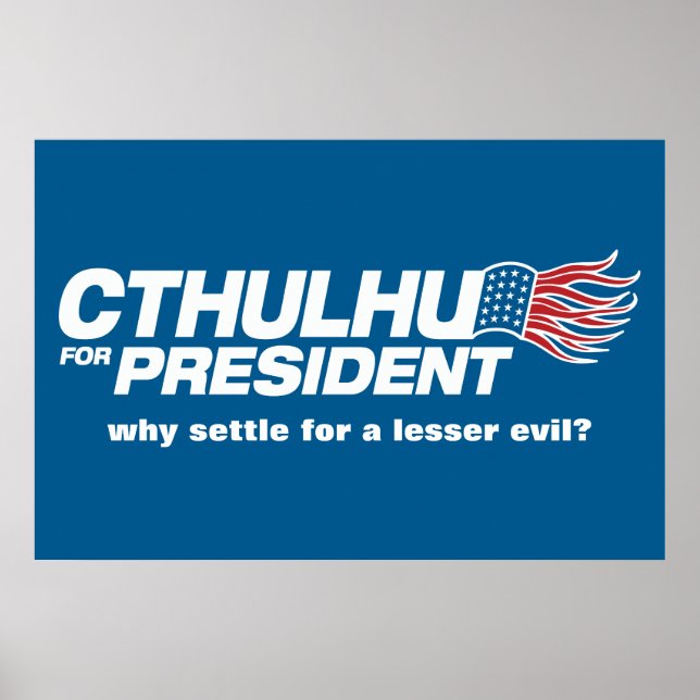 Cthulhu pour Poster du Président (Devant)