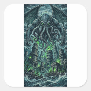 Cthulhu Rising Aufkleber