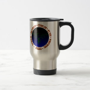 Cthulhu Schlaf - wiederverwendbare Reise-Tasse Reisebecher