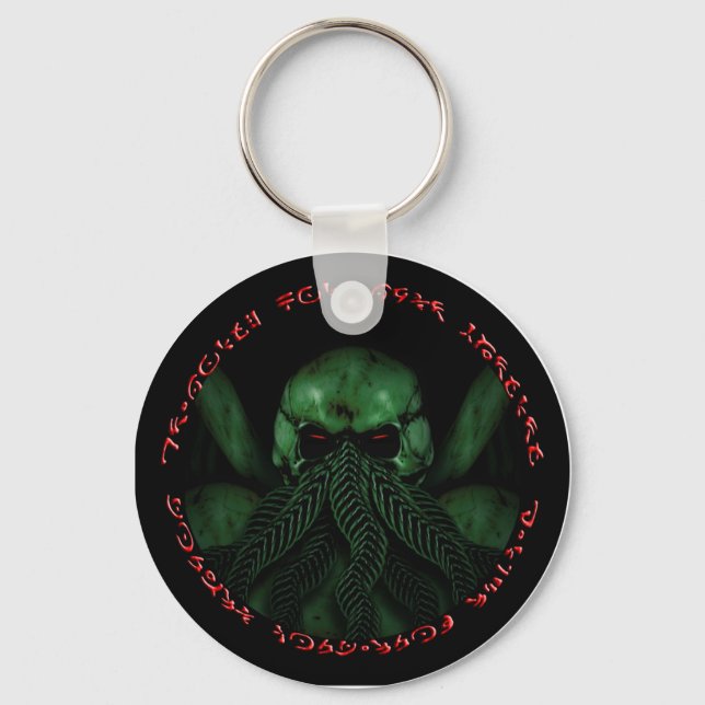 Cthulhu Siegel Schlüsselanhänger (Vorderseite)