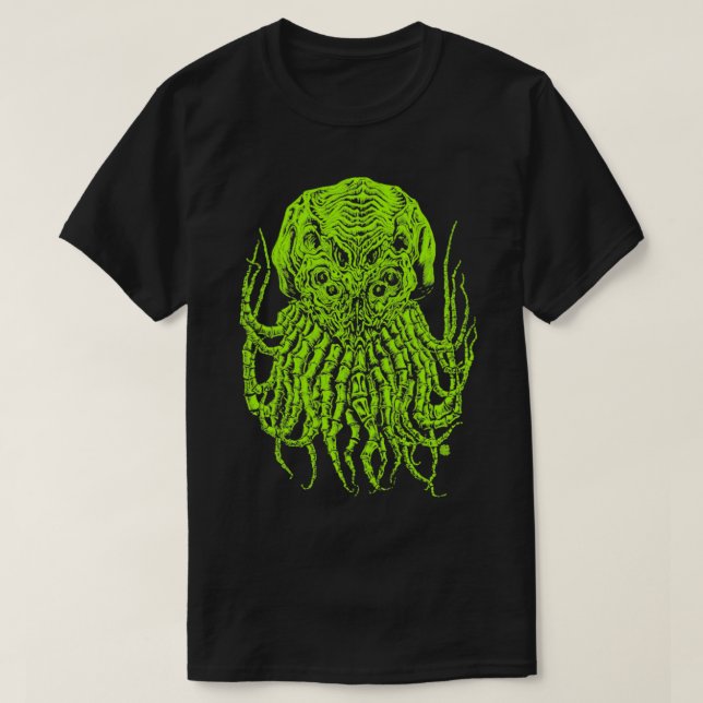 Cthulhu Skull T-Shirt (Design vorne)