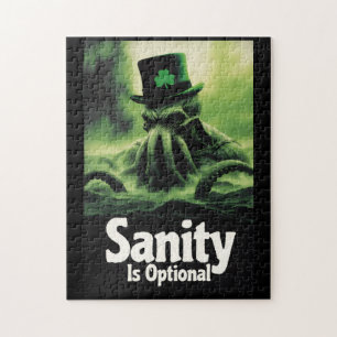 Cthulhu St. Patrick's Day Irischer Mythos-Puzzle
