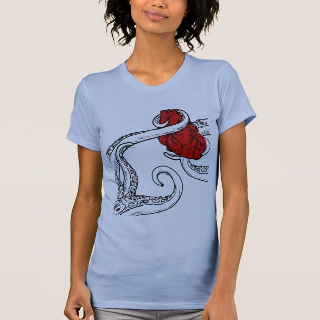 Cthulhu stahl mein Herz-Trägershirt - klare T-Shirt (Vorderseite)