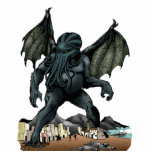 Cthulhu Stehplatzinhaber Freistehende Fotoskulptur<br><div class="desc">Lassen Sie mächtigen Cthulhu über Sie von Ihrem Schreibtisch oder von Bücherregal aufpassen!</div>
