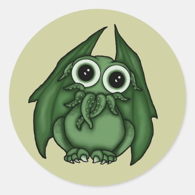 Cthulhu Stickers (Vorderseite)
