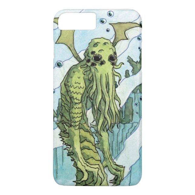 Cthulhu - Telefon-Kasten Case-Mate iPhone Hülle (Rückseite)