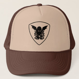 Cthulhu Wappen-Fernlastfahrer-Hut Truckerkappe