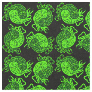 Cthulhu Yin-Yang Stoff
