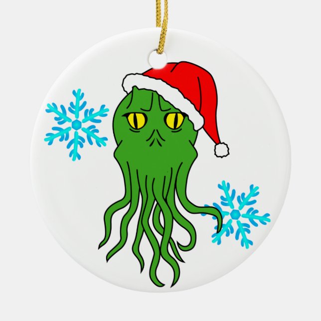 Cthulhumas Verzierung Keramik Ornament (Vorne)